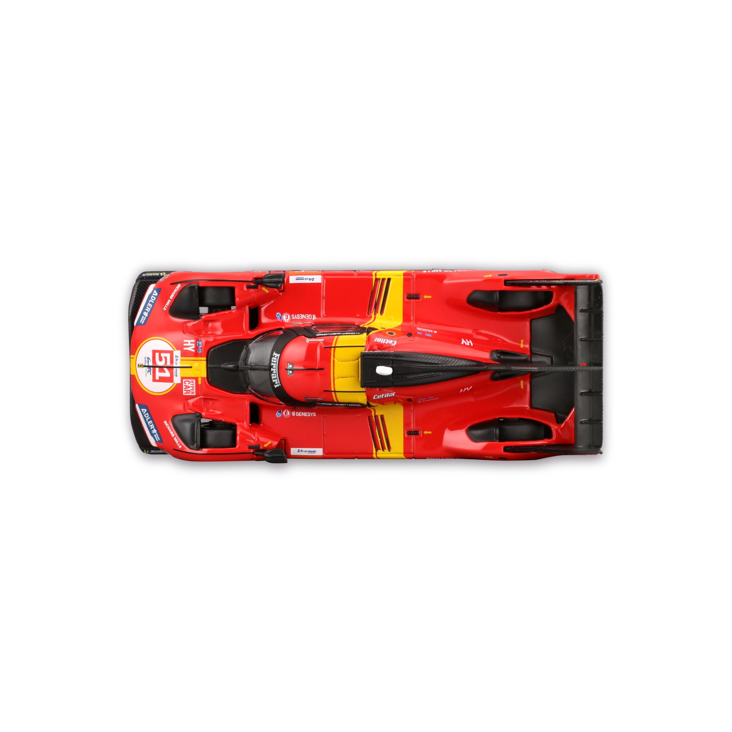 1:43 WEC 2025 - Ferrari 499P #51 Giovinazzi, Calado, Pier Guidi in Acrylic Box - Image 6