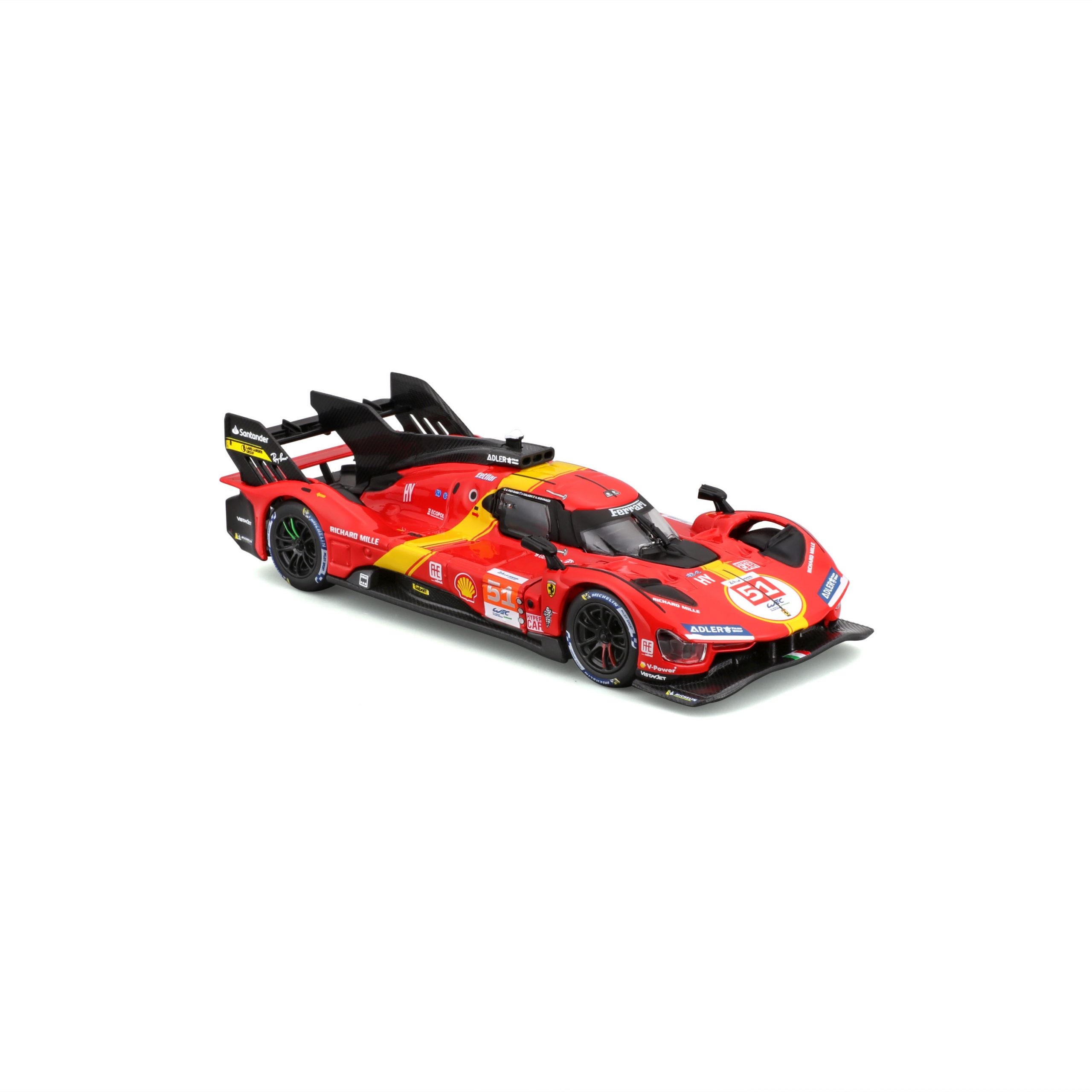 1:43 WEC 2025 - Ferrari 499P #51 Giovinazzi, Calado, Pier Guidi in Acrylic Box - Image 1