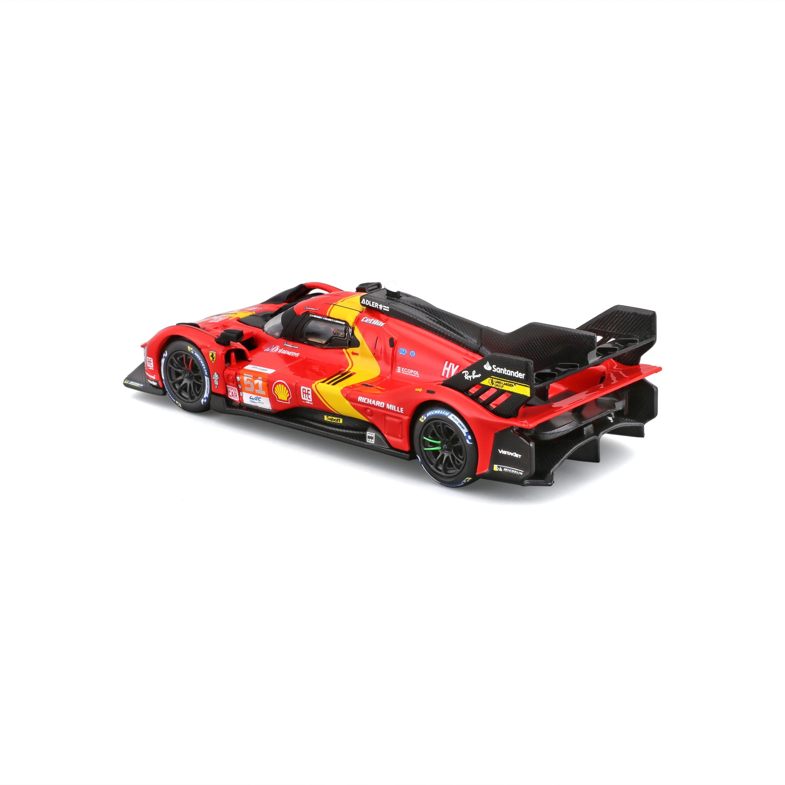 1:43 WEC 2025 - Ferrari 499P #51 Giovinazzi, Calado, Pier Guidi in Acrylic Box - Image 7