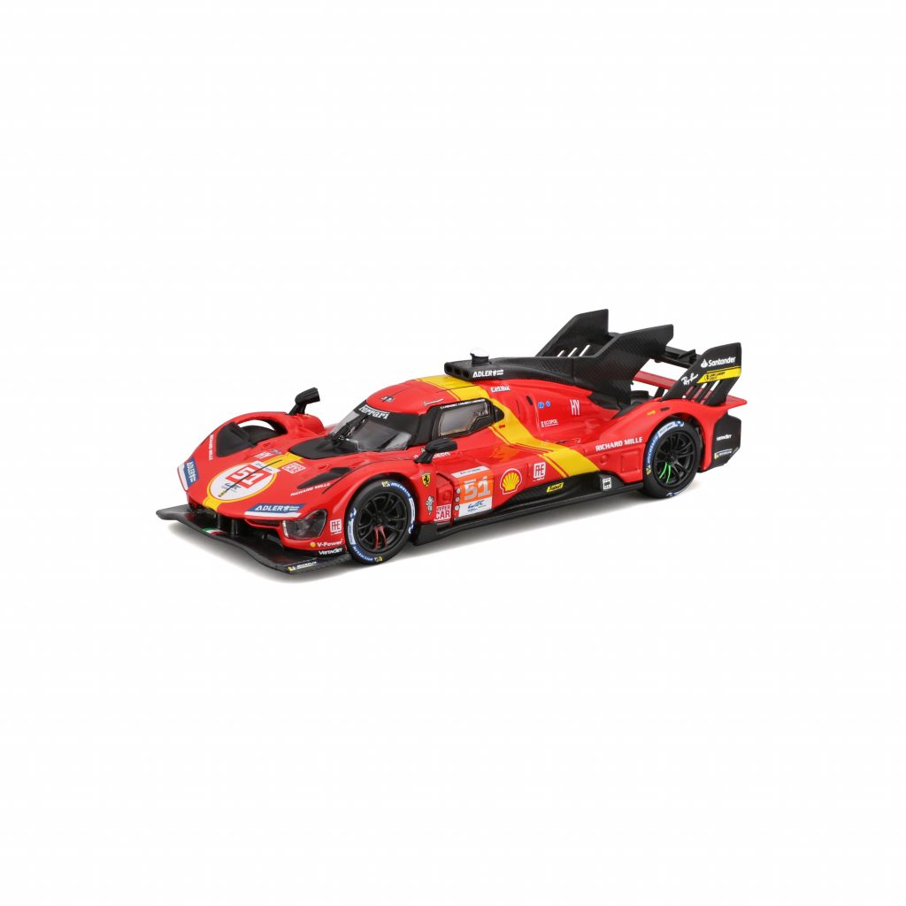 1:43 WEC 2025 - Ferrari 499P #51 Giovinazzi, Calado, Pier Guidi in Acrylic Box