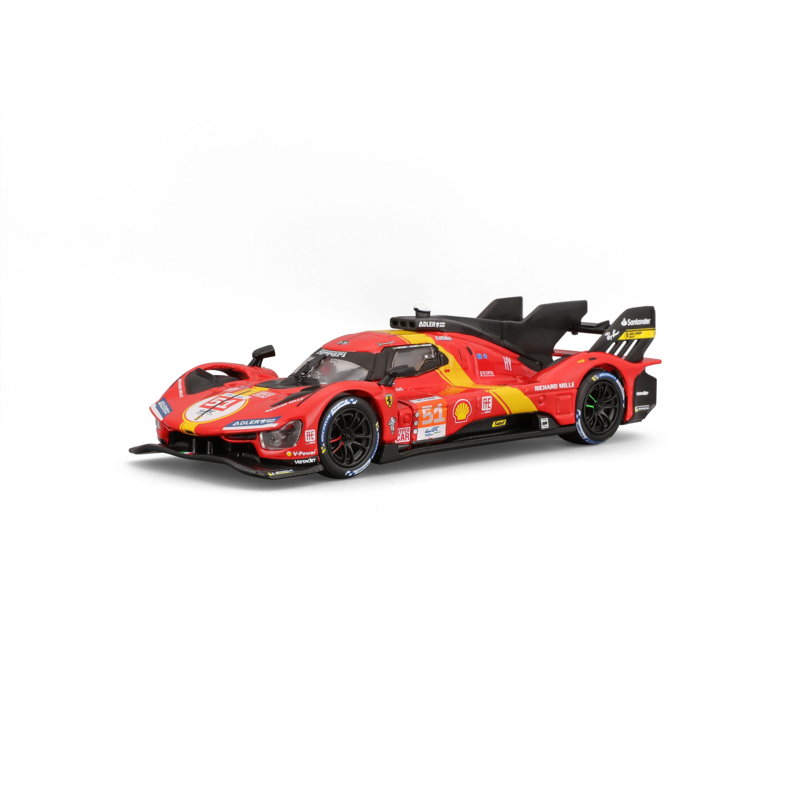 1:43 WEC 2025 - Ferrari 499P #51 Giovinazzi, Calado, Pier Guidi in Acrylic Box - Image 10