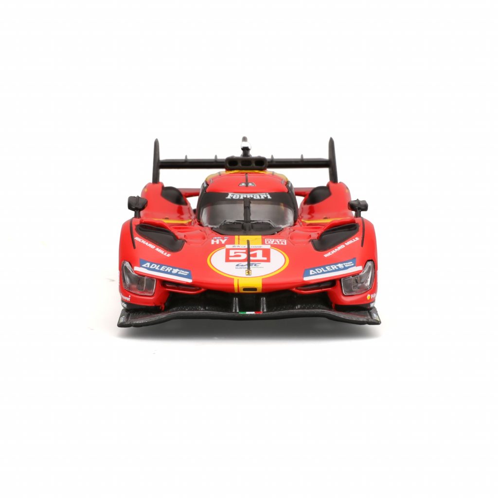 1:43 WEC 2025 - Ferrari 499P #51 Giovinazzi, Calado, Pier Guidi in Acrylic Box