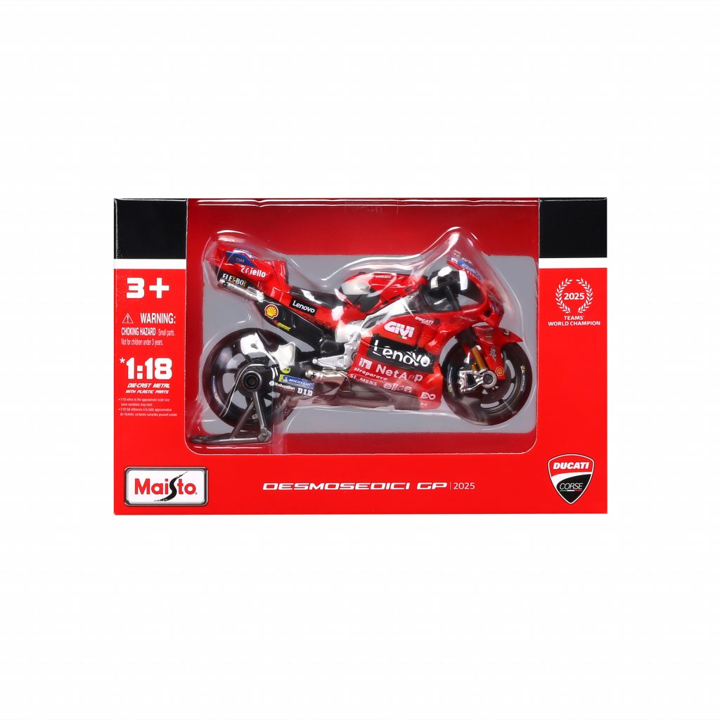 1:18 MotoGP 2025 - Ducati Lenovo Team #93 Marc Marquez