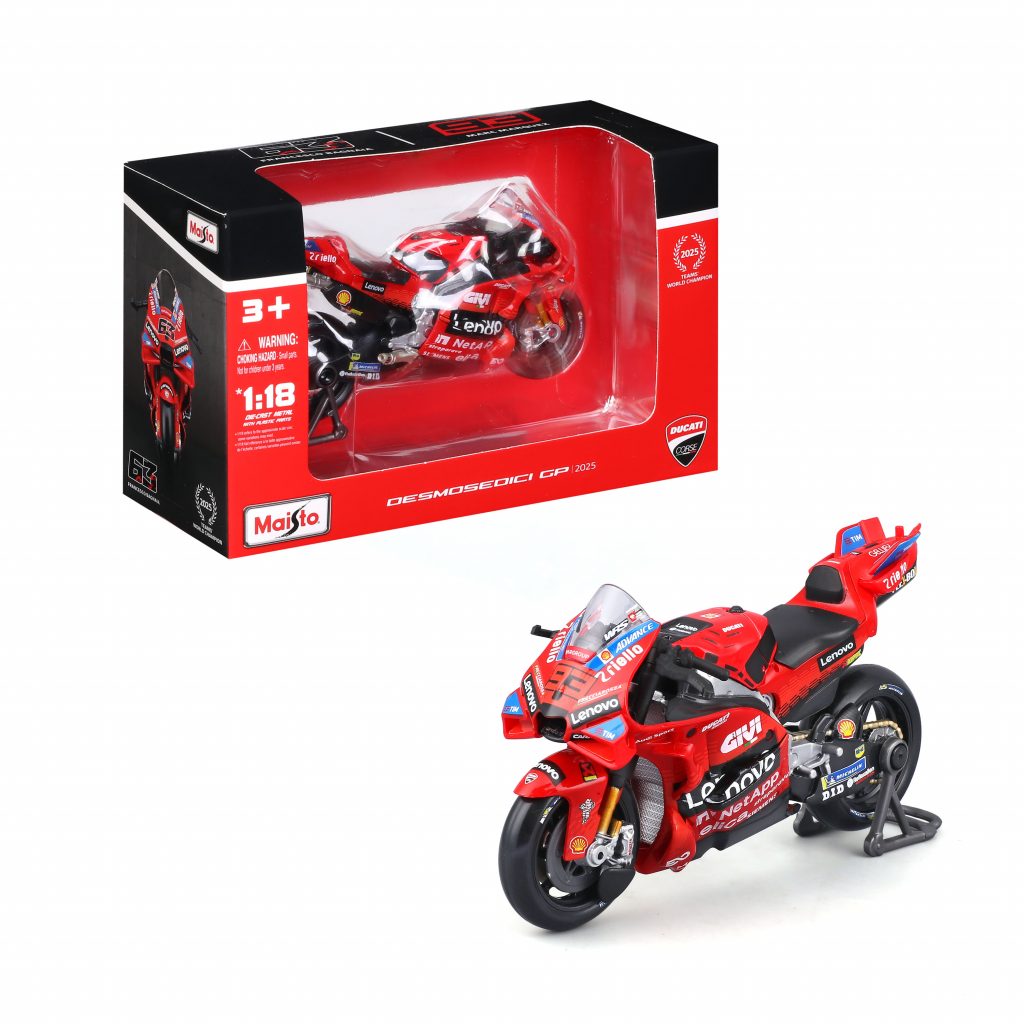 1:18 MotoGP 2025 - Ducati Lenovo Team #93 Marc Marquez