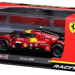 1:43 WEC 2025 - Ferrari 499P #51 Giovinazzi, Calado, Pier Guidi in Acrylic Box - Image 4