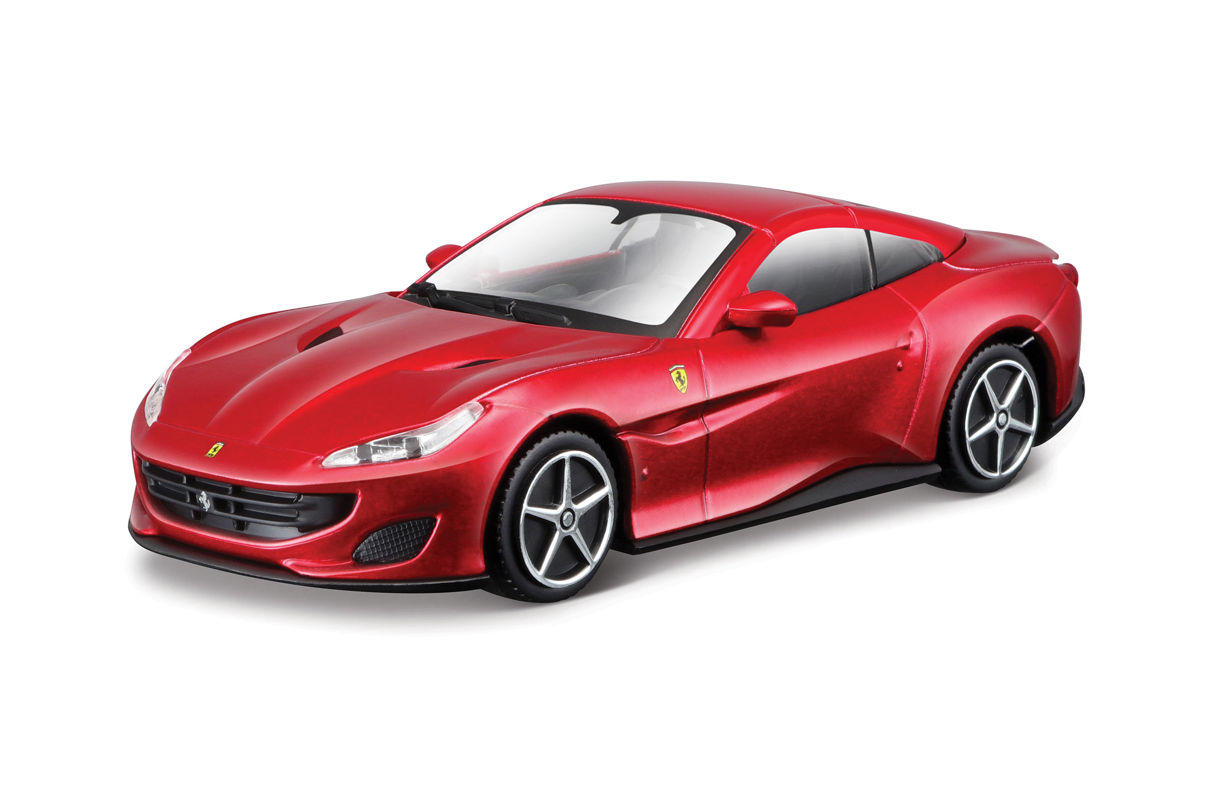 1:43 Ferrari Portofino - Metallic Red in Window Box - Image 1