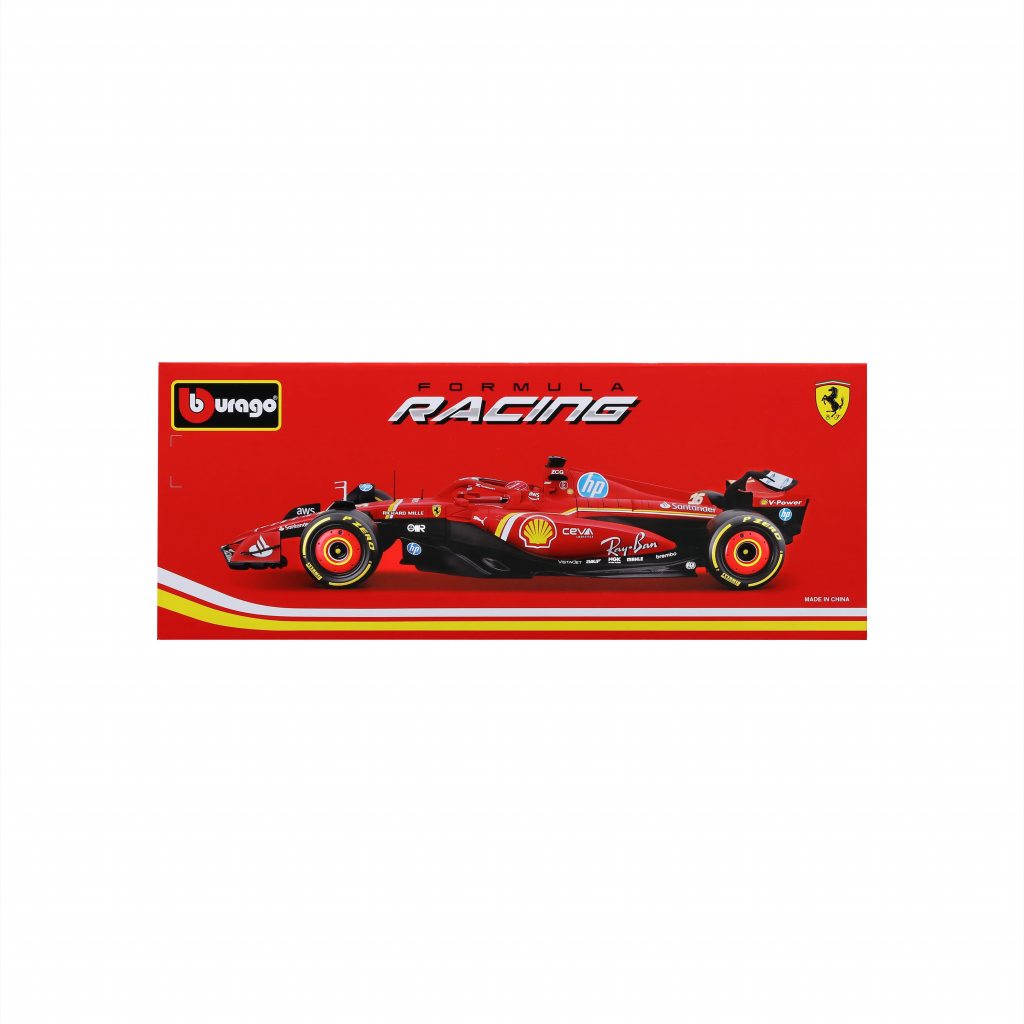 1:18 F1 2024 - Ferrari SF-24 #16 Charles Leclerc in Window Box