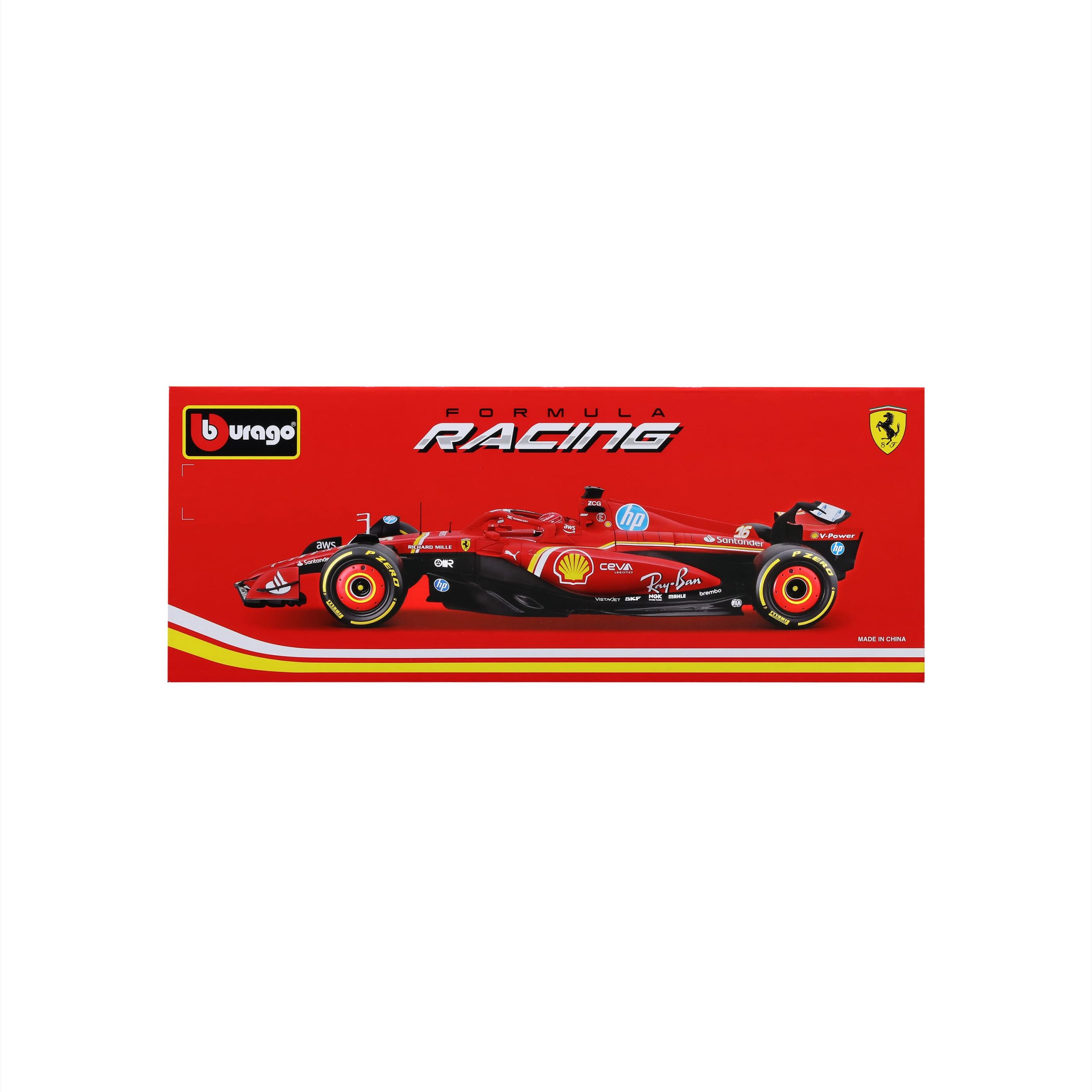 1:18 F1 2024 - Ferrari SF-24 #16 Charles Leclerc in Window Box - Image 6