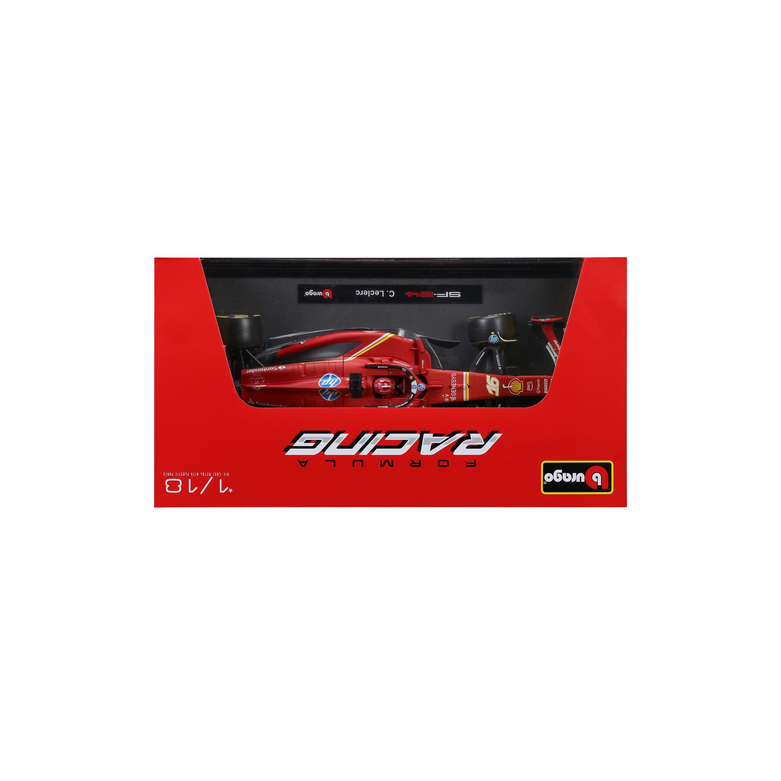1:18 F1 2024 - Ferrari SF-24 #16 Charles Leclerc in Window Box - Image 5
