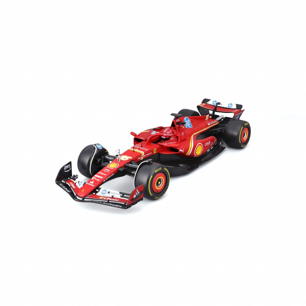 1:18 F1 2024 - Ferrari SF-24 #16 Charles Leclerc in Window Box