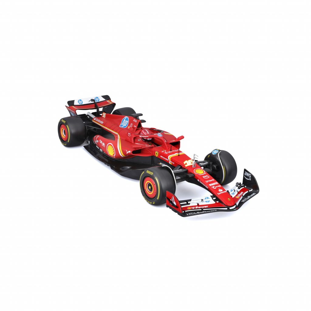 1:18 F1 2024 - Ferrari SF-24 #16 Charles Leclerc in Window Box