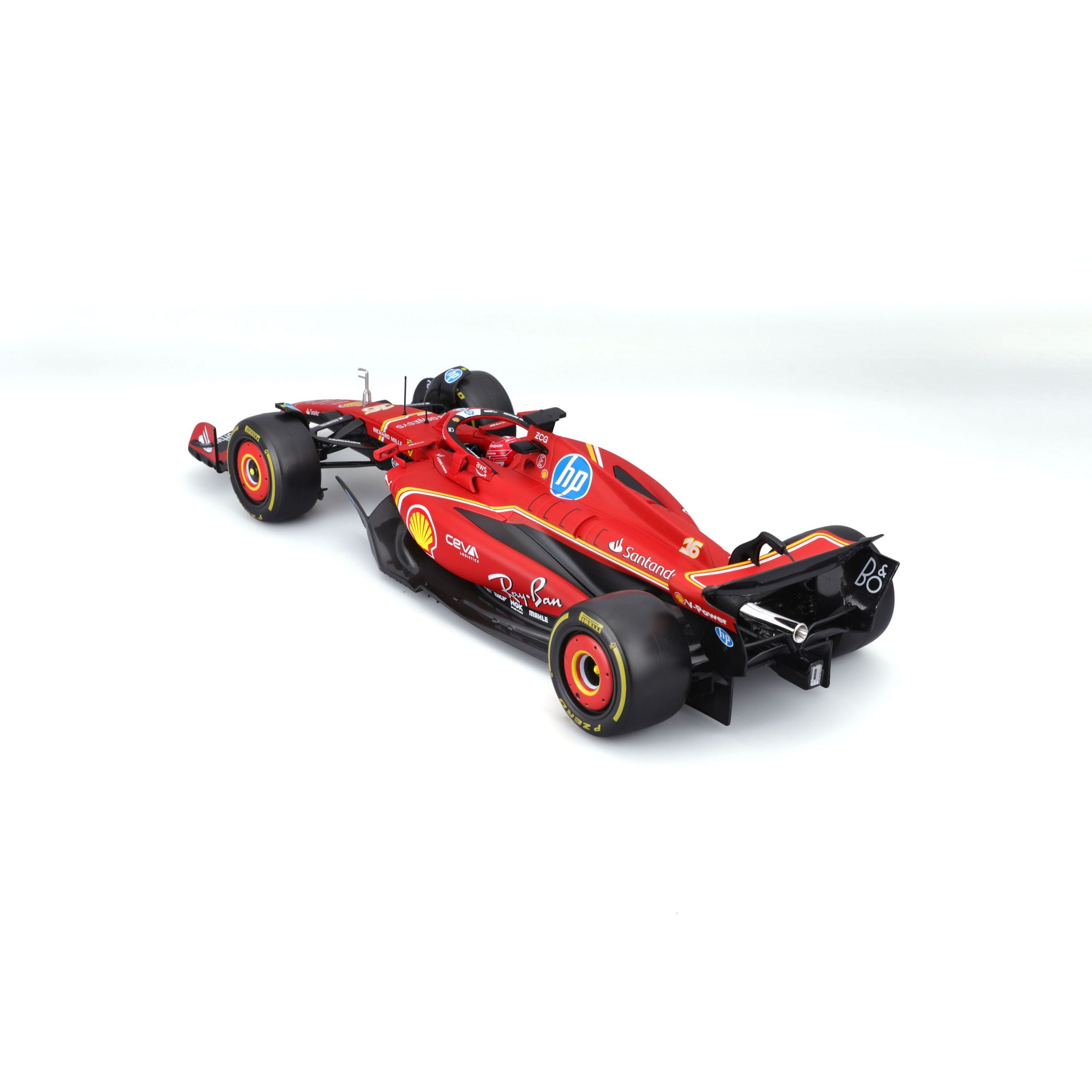 1:18 F1 2024 - Ferrari SF-24 #16 Charles Leclerc in Window Box - Image 17