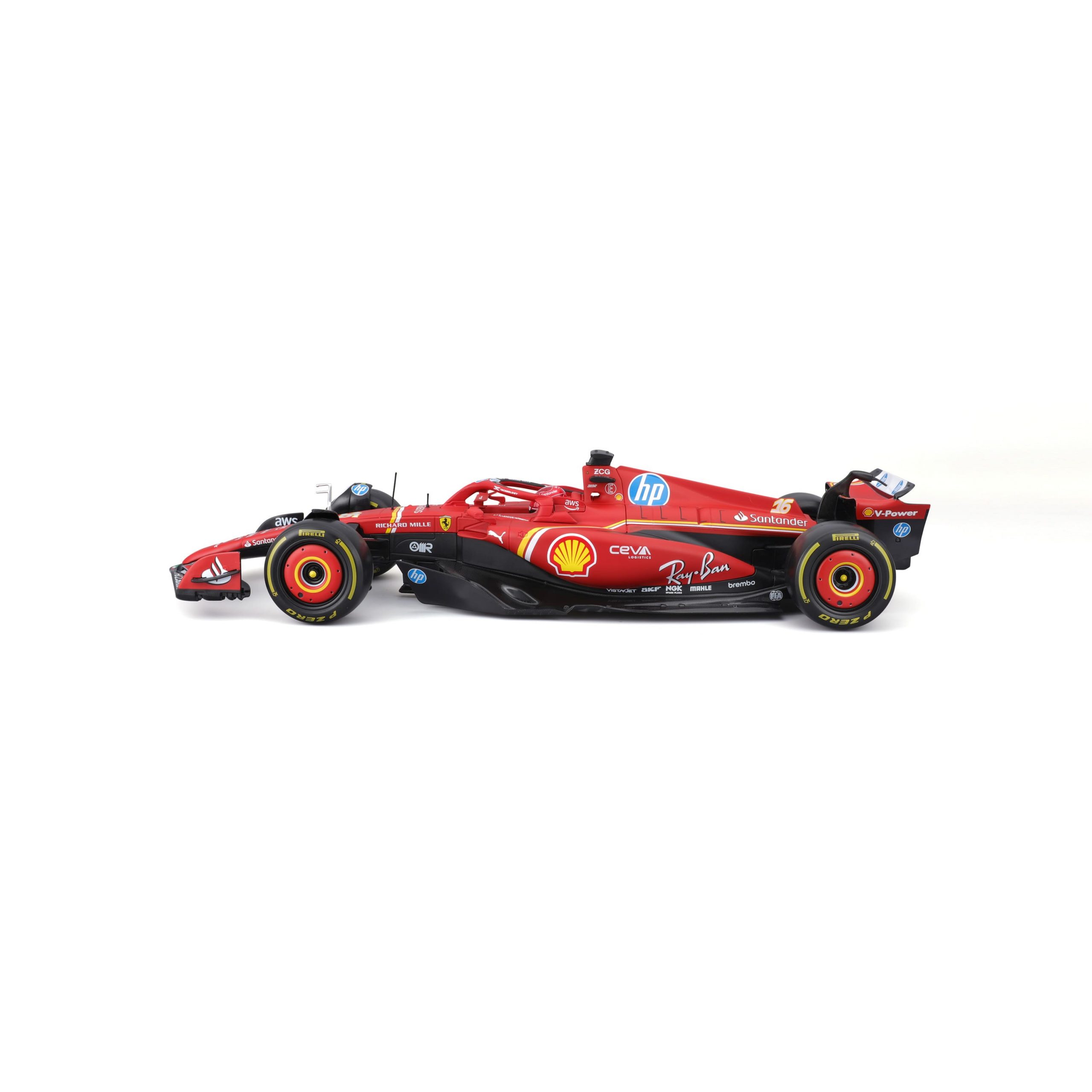 1:18 F1 2024 - Ferrari SF-24 #16 Charles Leclerc in Window Box - Image 11
