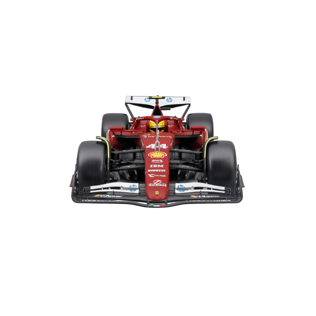 1:18 F1 2025 - Scuderia Ferrari SF25 #44 Lewis Hamilton in Window Box