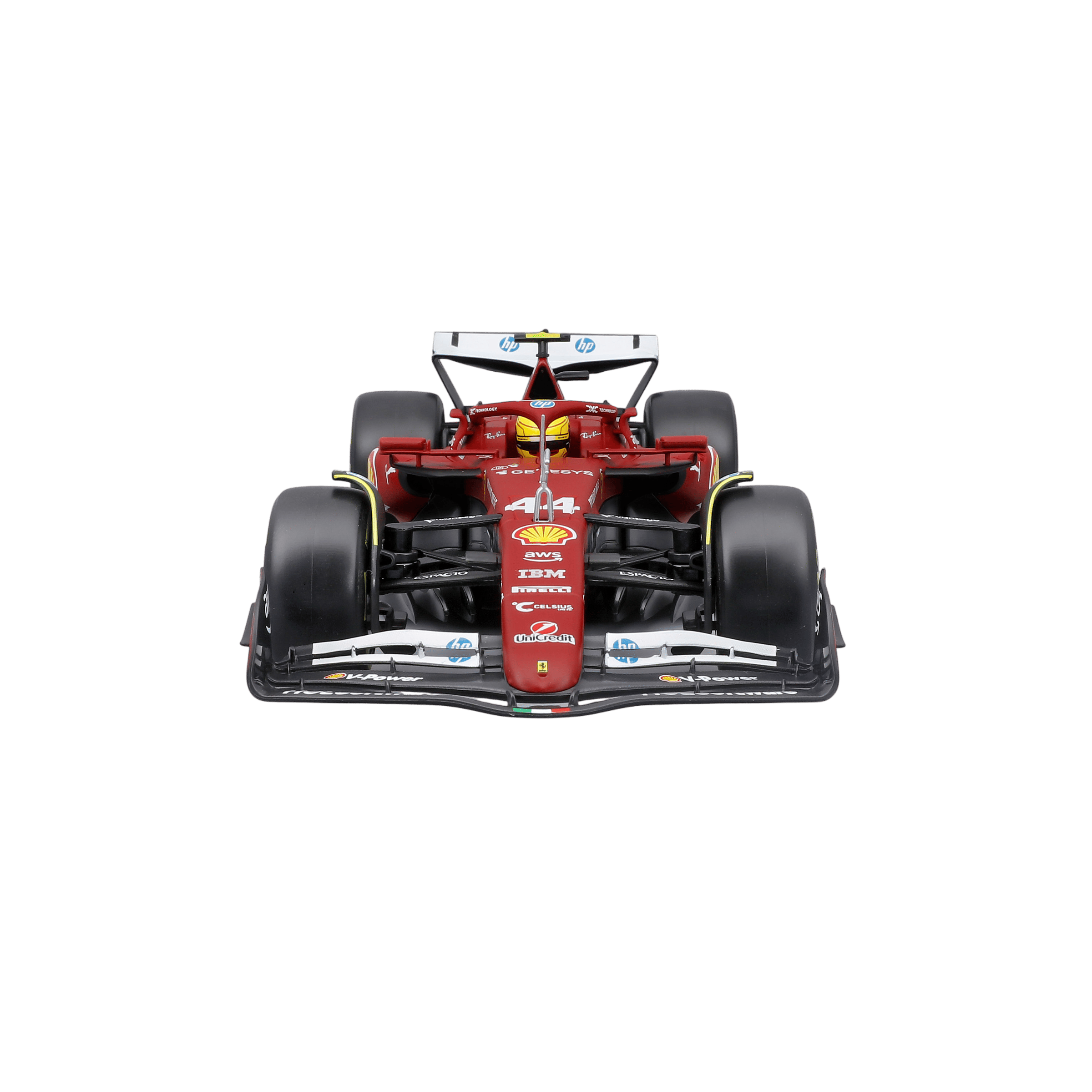 1:18 F1 2025 - Scuderia Ferrari SF25 #44 Lewis Hamilton in Window Box - Image 11