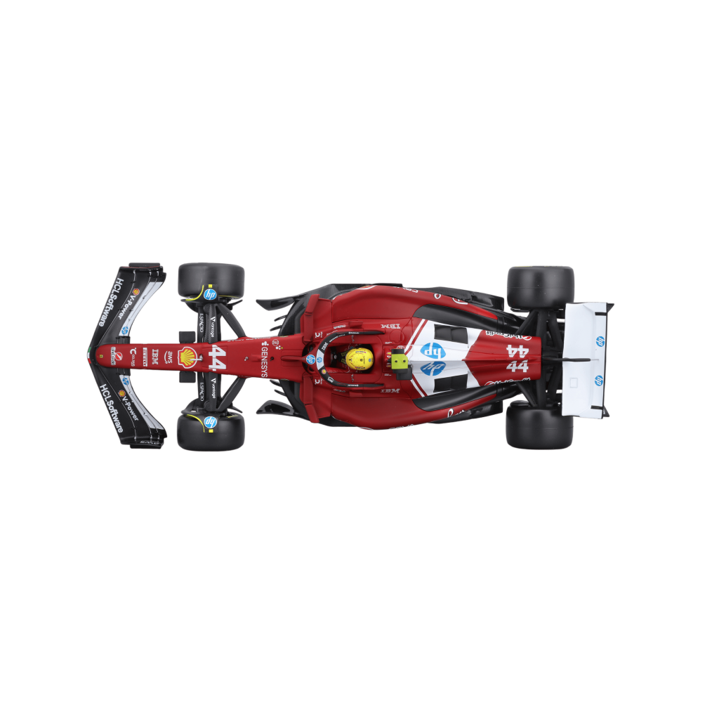 1:18 F1 2025 - Scuderia Ferrari SF25 #44 Lewis Hamilton in Window Box