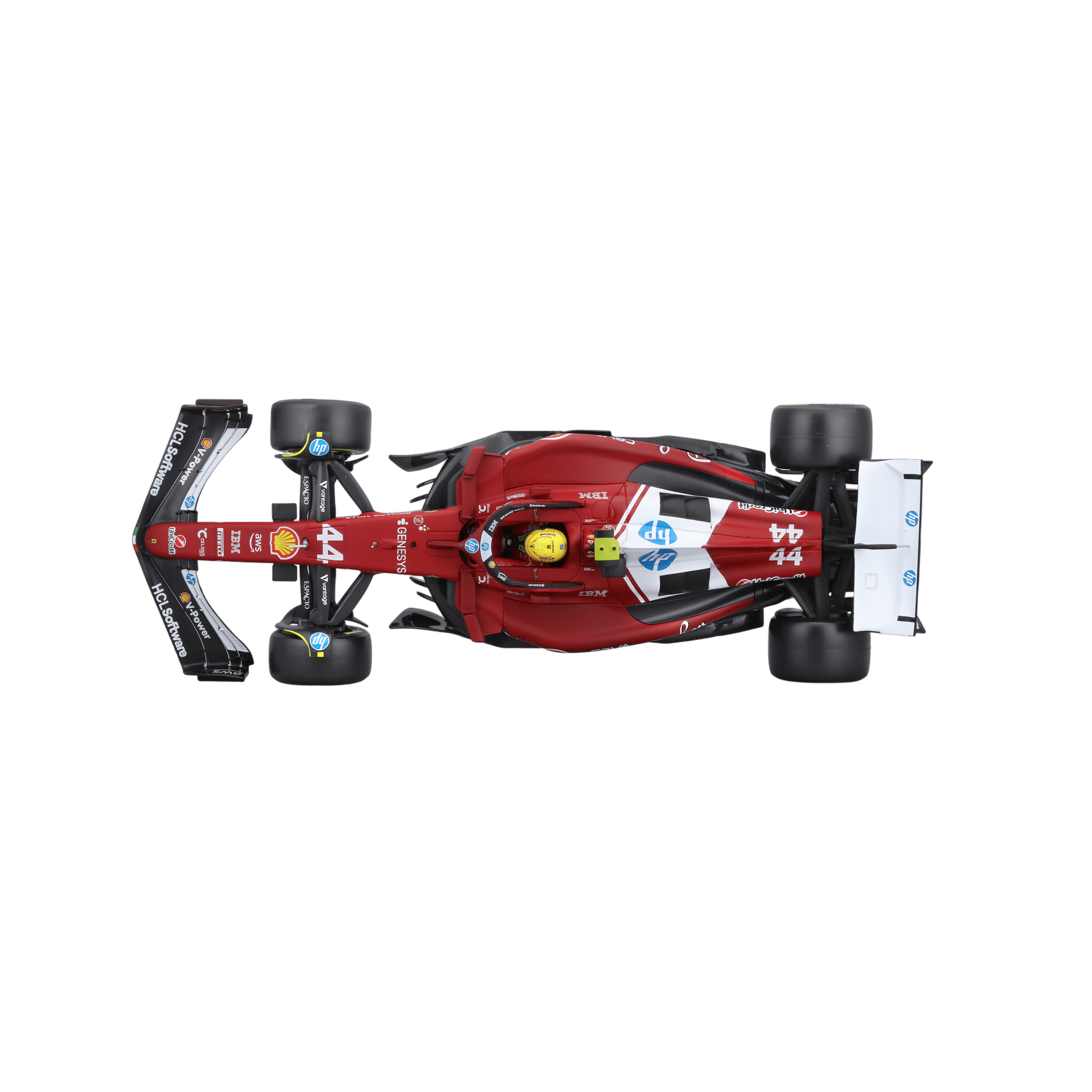 1:18 F1 2025 - Scuderia Ferrari SF25 #44 Lewis Hamilton in Window Box - Image 2