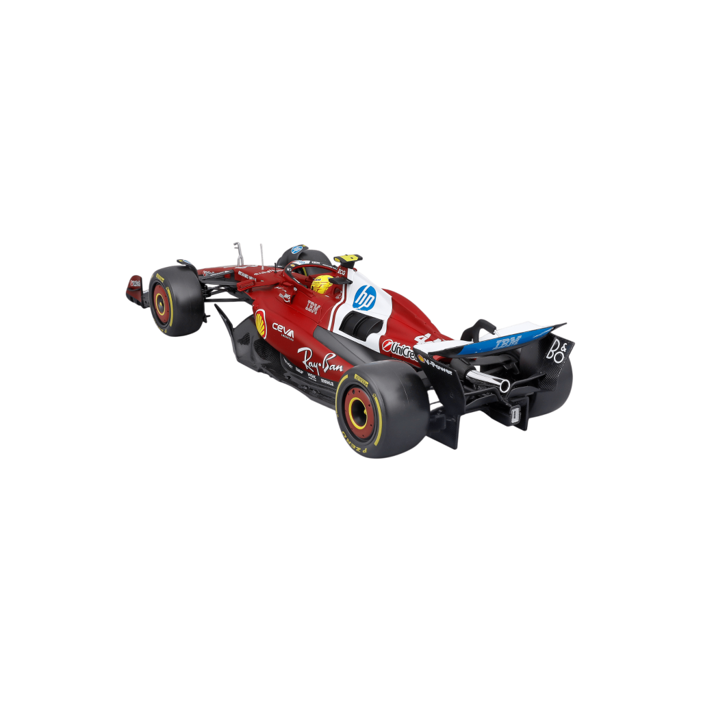 1:18 F1 2025 - Scuderia Ferrari SF25 #44 Lewis Hamilton in Window Box