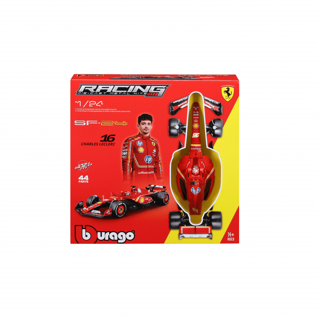 1:24 F1 2024 Model Kit - SF-24 #16 Charles Leclerc