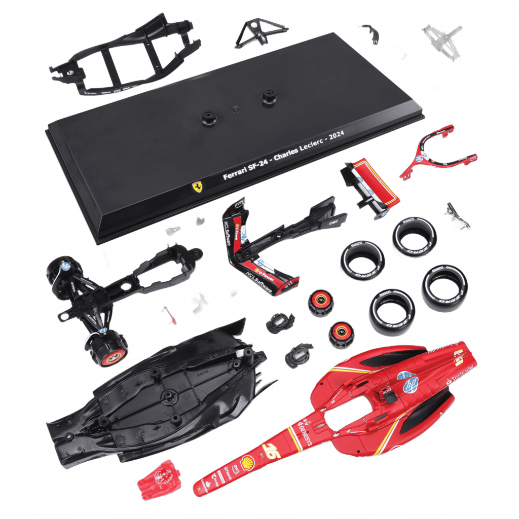 1:24 F1 2024 Model Kit - SF-24 #16 Charles Leclerc