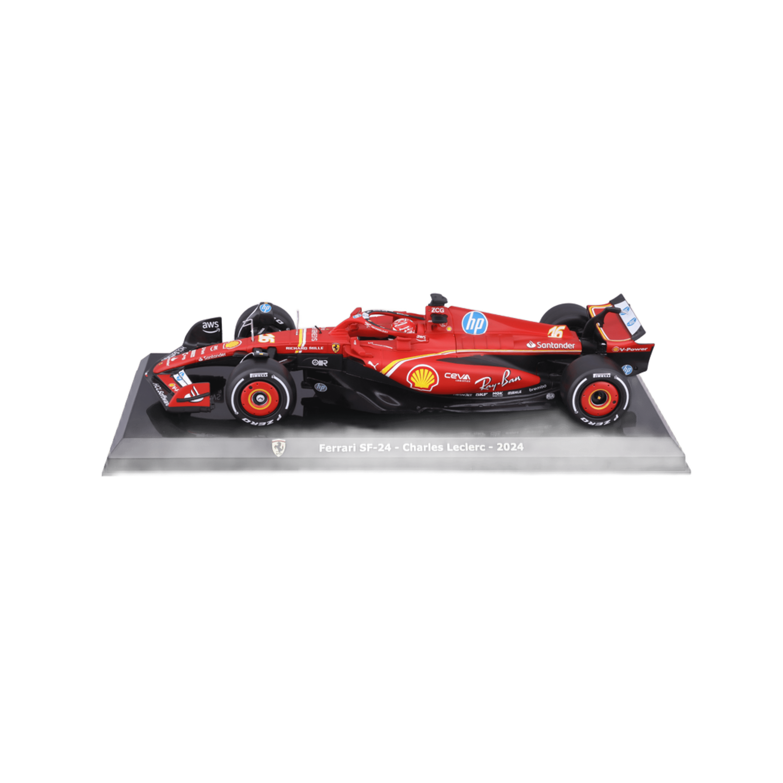 1:24 F1 2024 Model Kit - SF-24 #16 Charles Leclerc - Image 2