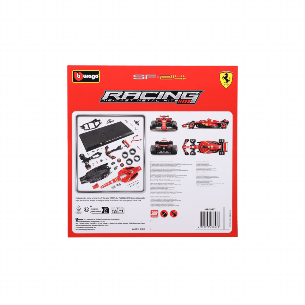 1:24 F1 2024 Model Kit - SF-24 #55 Carlos Sainz