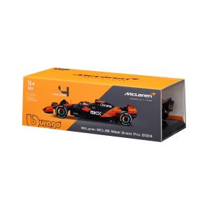 1:24 F1 2024 - McLaren MCL38 #4 Lando Norris in Acrylic Box - Image 16