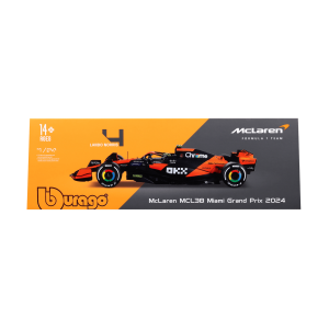 1:24 F1 2024 - McLaren MCL38 #4 Lando Norris in Acrylic Box - Image 14