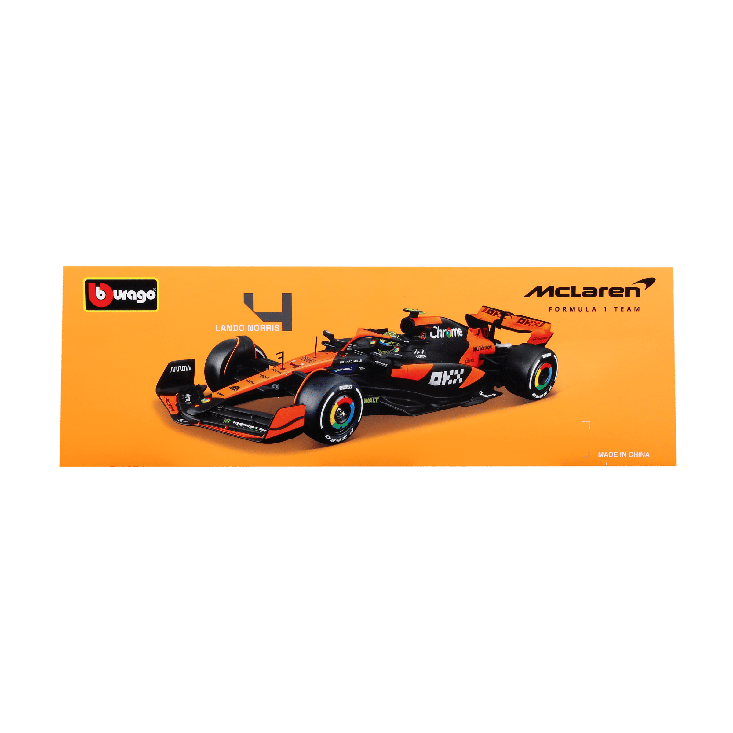 1:24 F1 2024 - McLaren MCL38 #4 Lando Norris in Acrylic Box - Image 11
