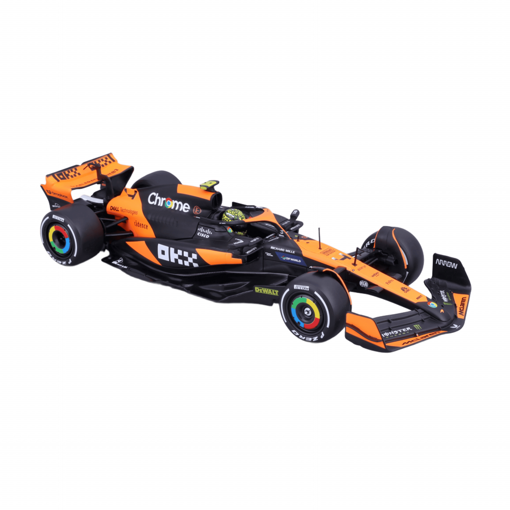 1:24 F1 2024 - McLaren MCL38 #4 Lando Norris in Acrylic Box