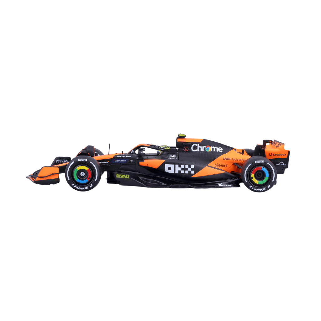 1:24 F1 2024 - McLaren MCL38 #4 Lando Norris in Acrylic Box