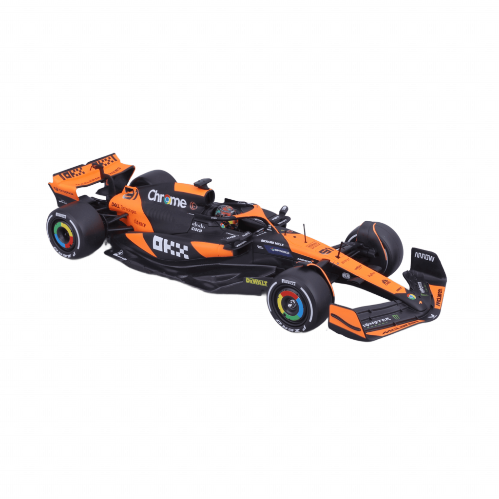 1:24 F1 2024 - McLaren MCL38 #81 Oscar Piastri in Acrylic Box