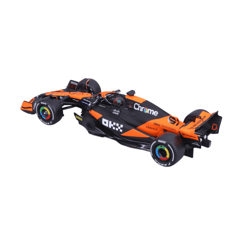 1:24 F1 2024 - McLaren MCL38 #81 Oscar Piastri in Acrylic Box