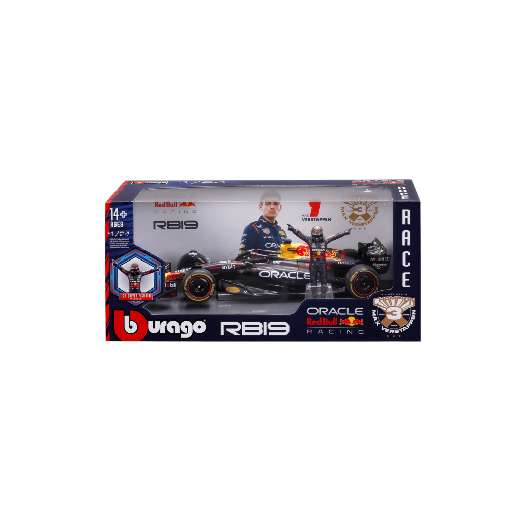 1:24 F1 2024 with Figure - Oracle Red Bull RB19 #1 Max Verstappen