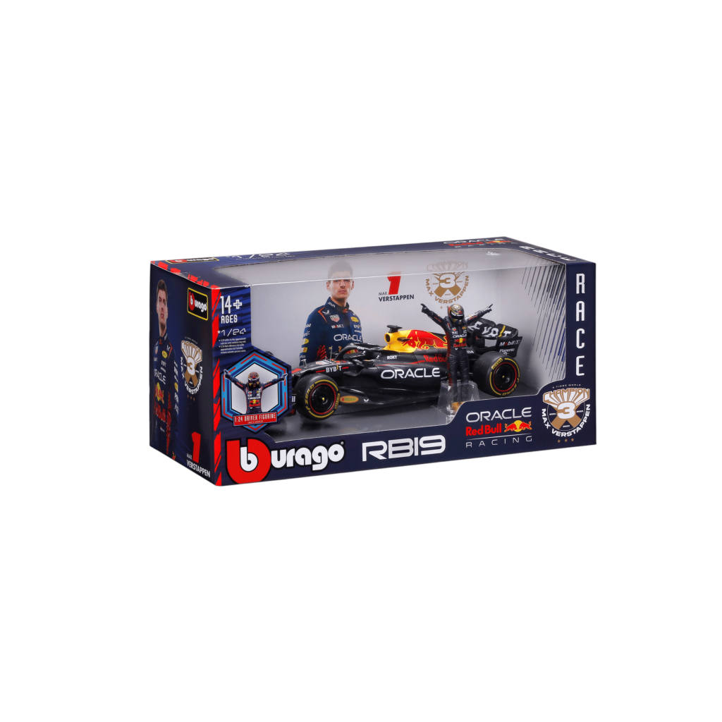 1:24 F1 2024 with Figure - Oracle Red Bull RB19 #1 Max Verstappen