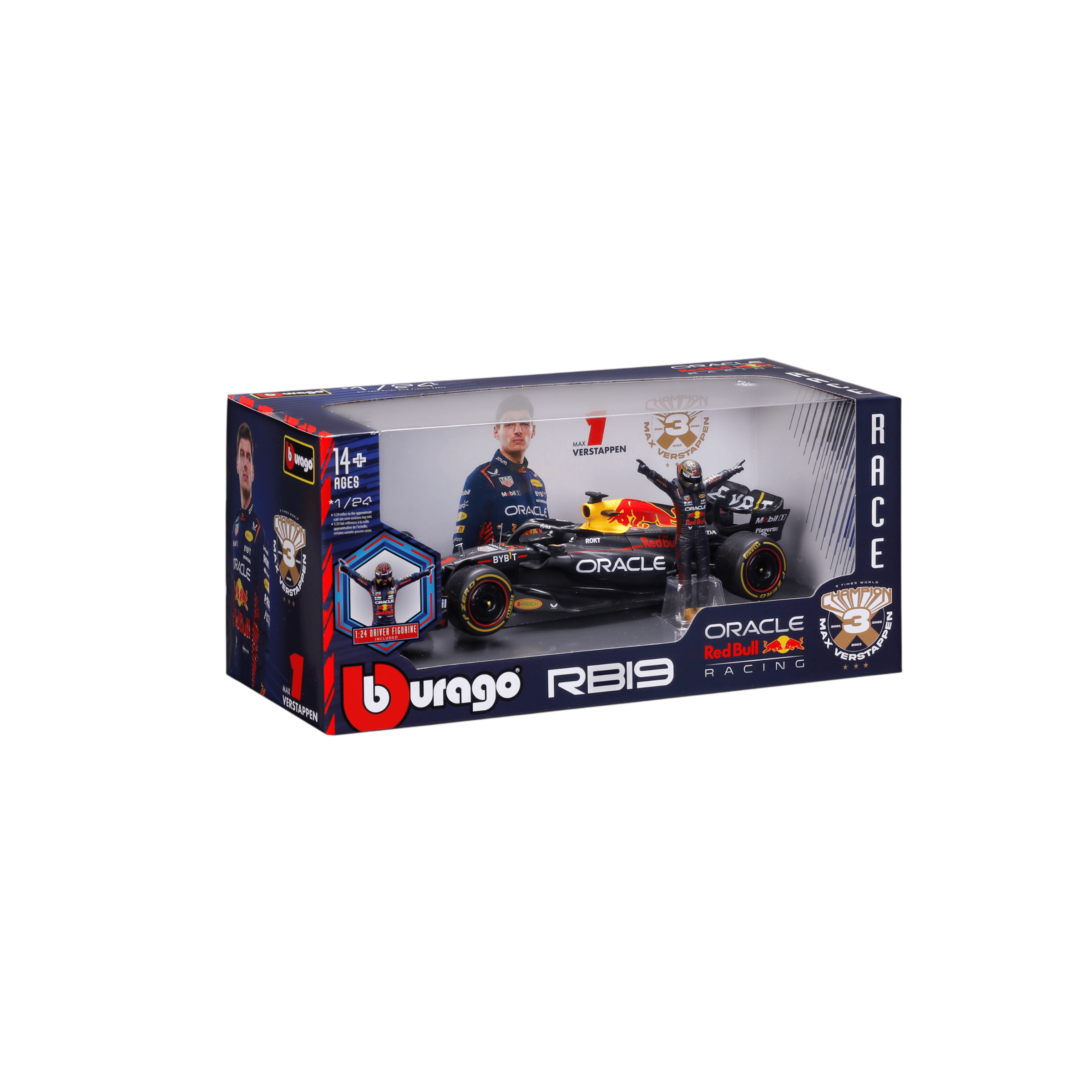 1:24 F1 2024 with Figure - Oracle Red Bull RB19 #1 Max Verstappen - Image 15