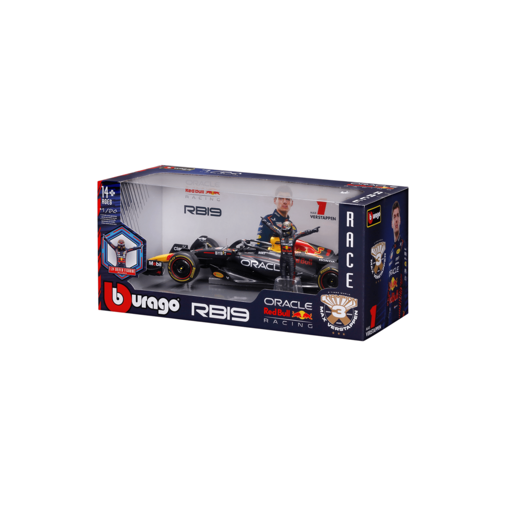 1:24 F1 2024 with Figure - Oracle Red Bull RB19 #1 Max Verstappen