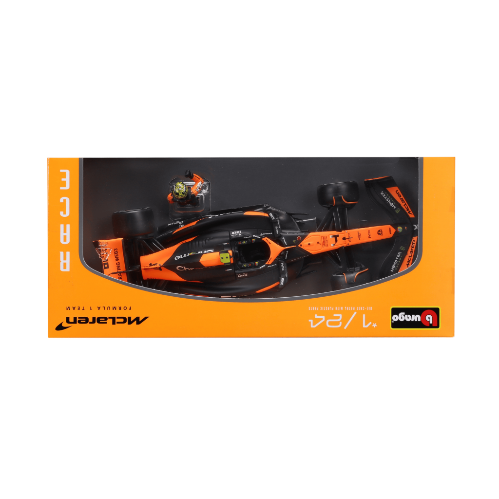 1:24 F1 2024 with figure ~ McLaren MCL38 #4 Lando Norris