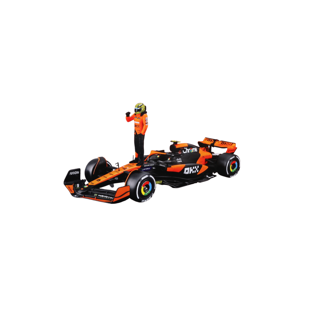 1:24 F1 2024 with figure ~ McLaren MCL38 #4 Lando Norris