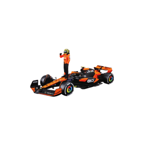 1:24 F1 2024 with figure ~ McLaren MCL38 #4 Lando Norris - Image 1
