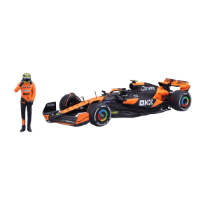 1:24 F1 2024 with figure ~ McLaren MCL38 #4 Lando Norris - Image 9