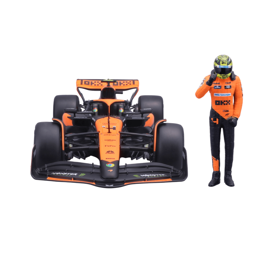 1:24 F1 2024 with figure ~ McLaren MCL38 #4 Lando Norris