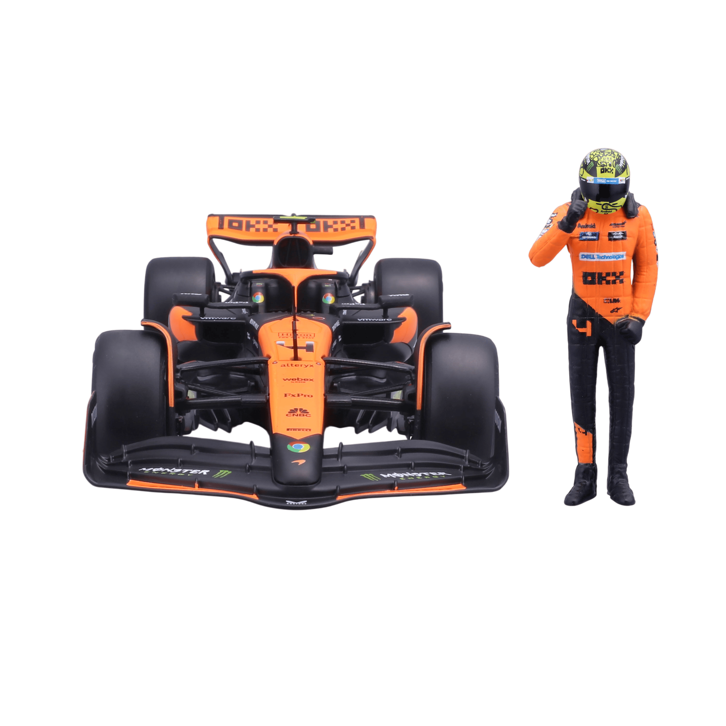 1:24 F1 2024 with figure ~ McLaren MCL38 #4 Lando Norris - Image 8