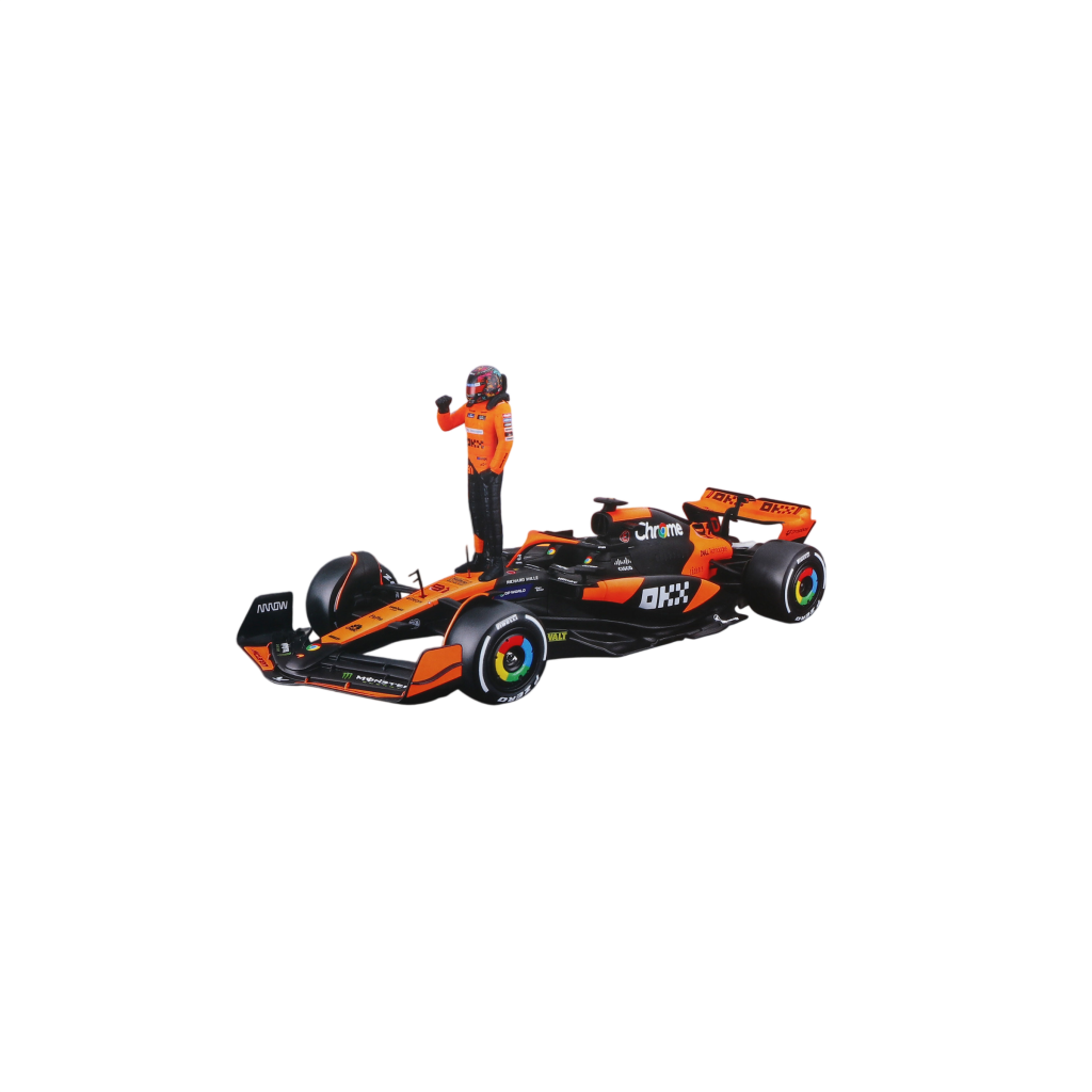1:24 F1 2024 with figure ~ McLaren MCL38 #81 Oscar Piastri