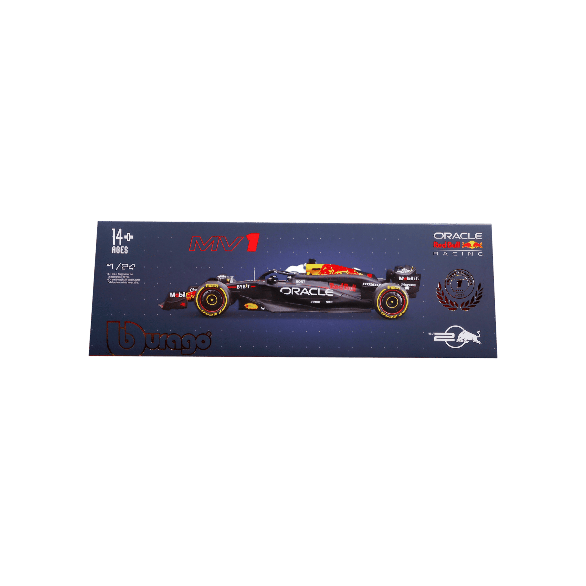1:24 F1 2024 - Oracle Red Bull Racing RB20 #1 Max Verstappen in Acrylic Box - Image 8