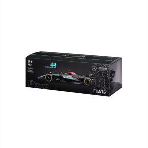 1:24 F1 2024 - Mercedes-AMG W15 #44 Lewis Hamilton in Acrylic Box - Image 2