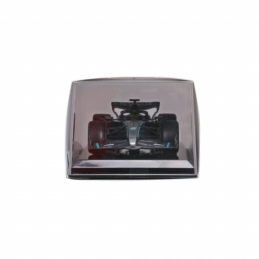1:24 F1 2024 - Mercedes-AMG W15 #44 Lewis Hamilton in Acrylic Box
