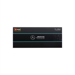 1:24 F1 2024 - Mercedes-AMG W15 #44 Lewis Hamilton in Acrylic Box - Image 5