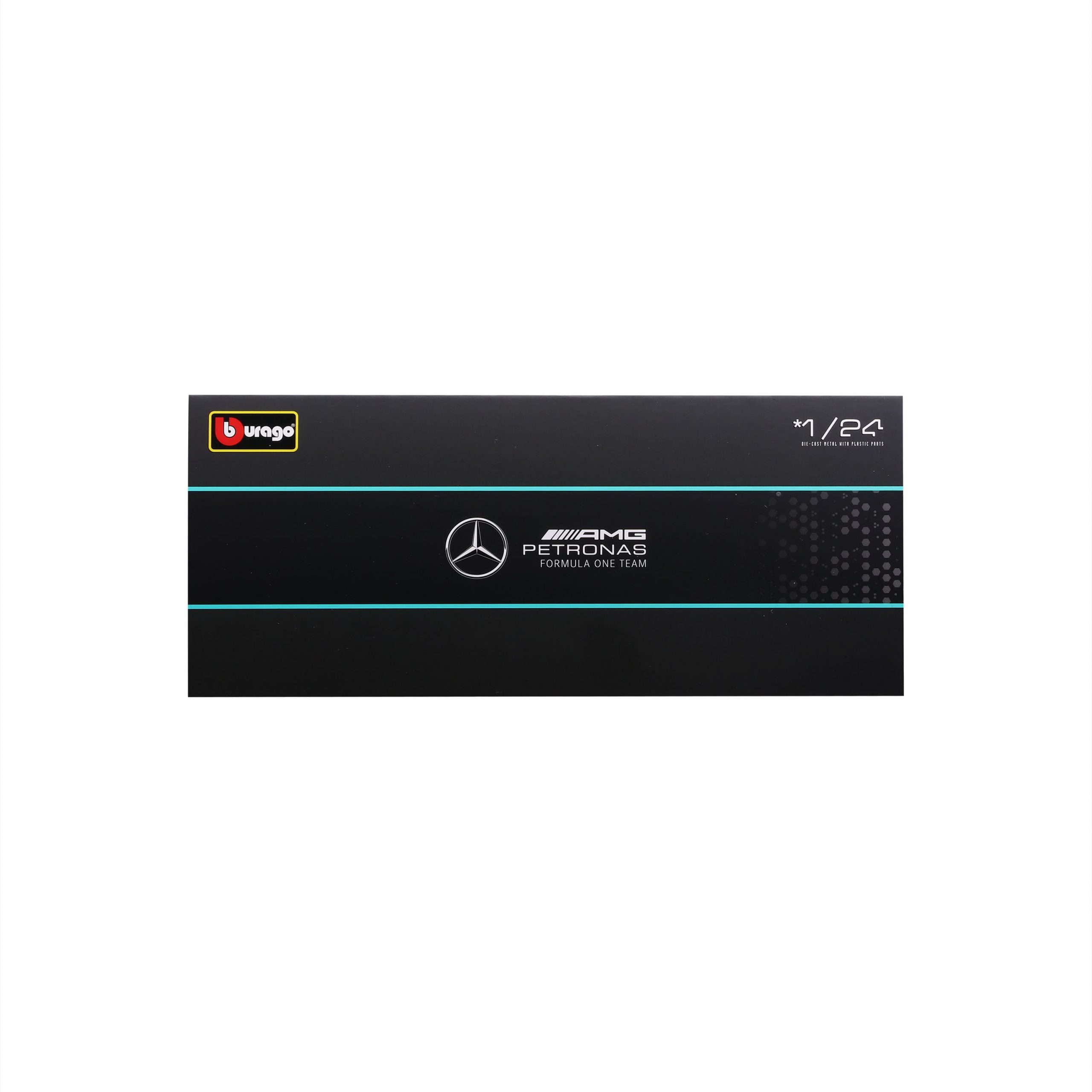 1:24 F1 2024 - Mercedes-AMG W15 #44 Lewis Hamilton in Acrylic Box - Image 5
