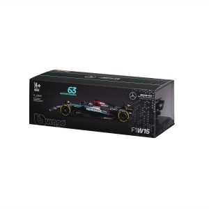 1:24 F1 2024 - Mercedes-AMG W15 #63 George Russell in Acrylic Box - Image 2